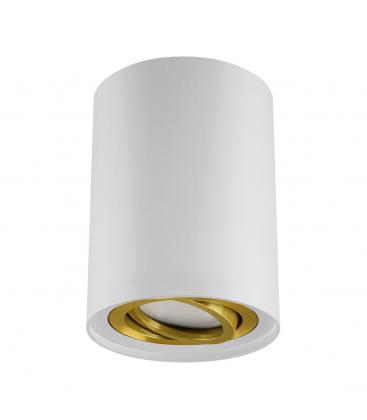 Apparecchio a soffitto HARY C GU10 Bianco Oro Elegant 13634-38239