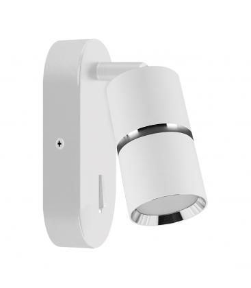 DIOR WLL GU10 Blanc Chrome Interrupteur Luminaire Singulier 13647-38252