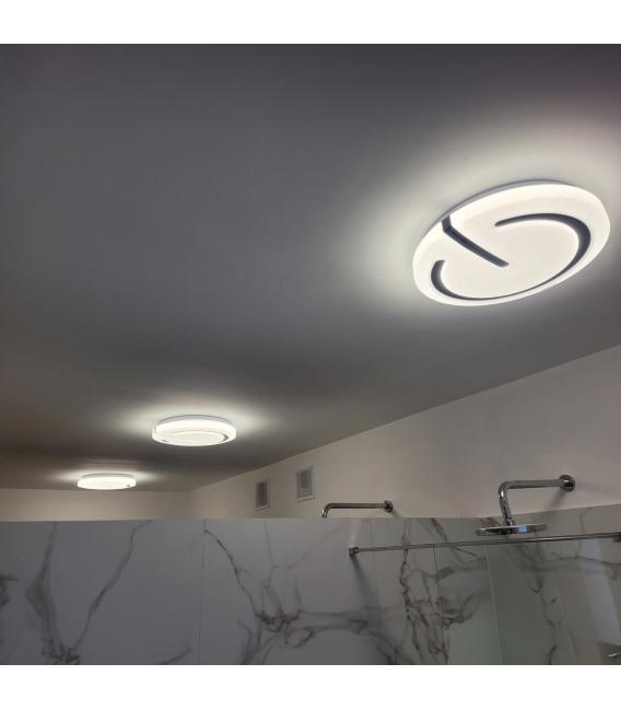 Luminaria LED de techo LIBRUS C 24W NW - negro / dorado, luz blanca neutra – foto
