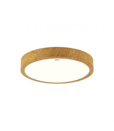 Ceiling LED Luminaire ATUT C 18W NW Oak Finish 13660-38276