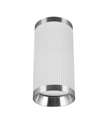 FRIDA DWL GU10 White Chrome Ceiling Luminaire 13672-38324