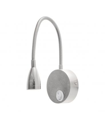 NINA Luminaire LED 3W Argent avec Interrupteur Luminaires 13684-38337