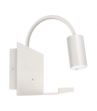 TELO WLL GU10 White LED Luminaire Phone with USB Shelf 13686-38342