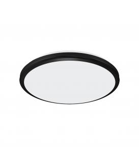 LED PLANAR 18W NW negra, resistente al polvo y al agua