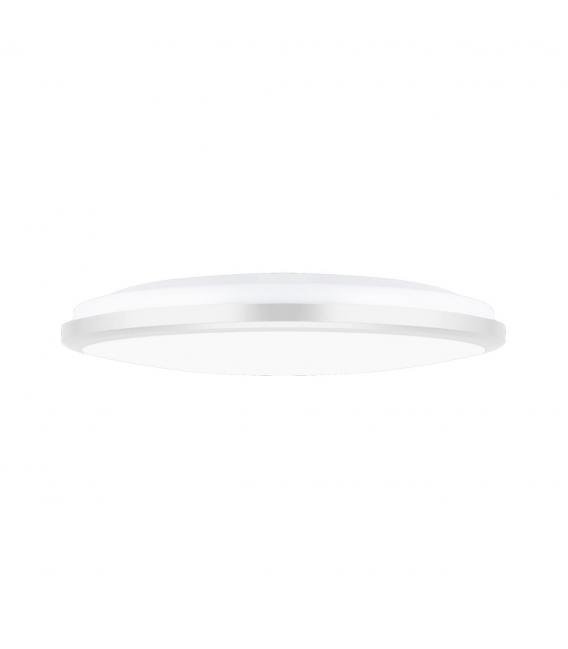 Ceiling LED luminaire PLANAR 24W NW silver, dustproof, waterproof – photo