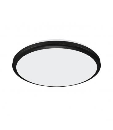 Apparecchio LED a soffitto PLANAR 24W NW Nero Illuminazione per facciate esterne 13707-38383