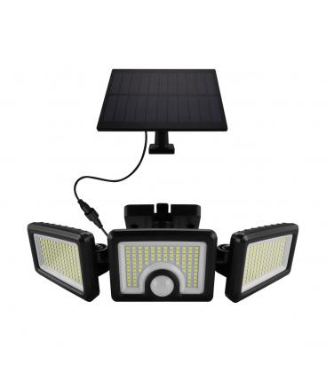 Foco LED solar con sensor de movimiento SALEM 5W CW 13721-38396