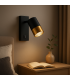 PUZON WLL GU10 black / gold - switch 13632-38472