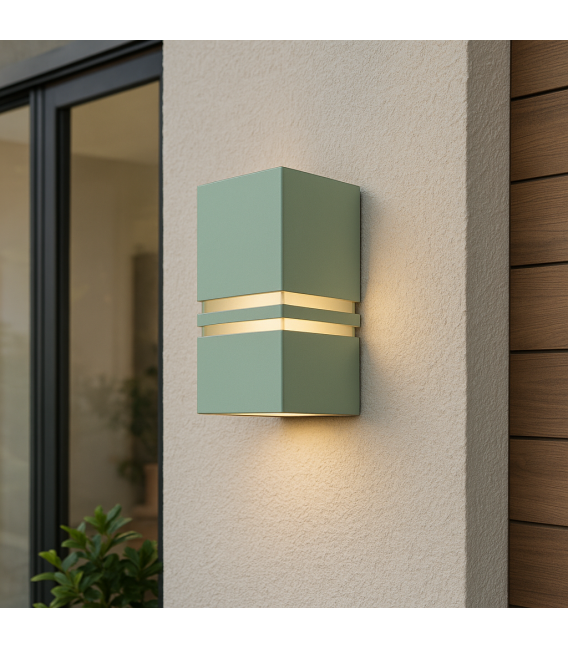 Prahotesna zunanja svetilka KELER GU10 Inox – fotografija