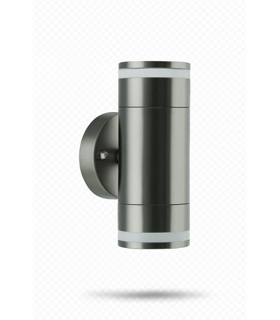 Apparecchio per esterni antipolvere TARAS WLL 2 x GU10 Inox – Foto