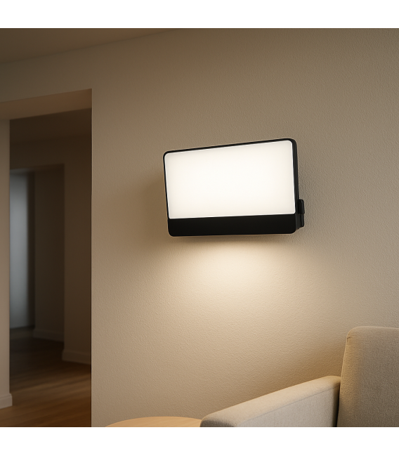 LED-Fluter BRYZA 50W Schwarz - Helles Naturweiß – foto