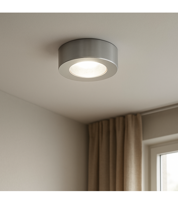 Ceiling LED Luminaire ALFI C NW - Silver Glow – photo