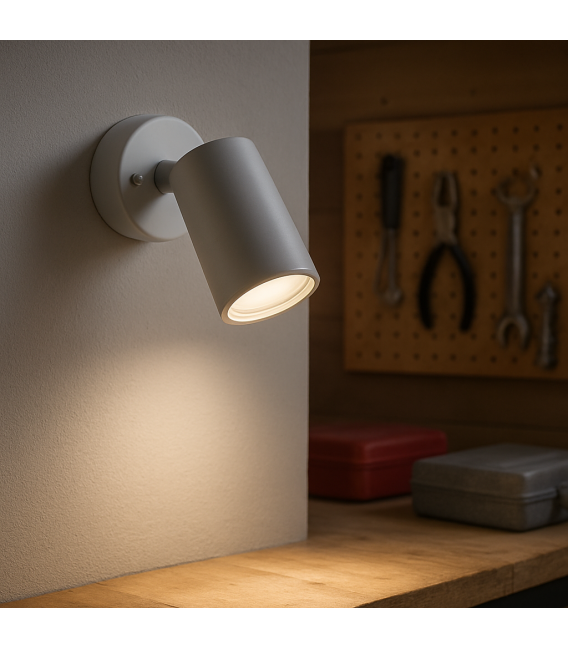 Apparecchio DARIA SPT GU10 Bianco - Soluzione illuminotecnica elegante – Foto