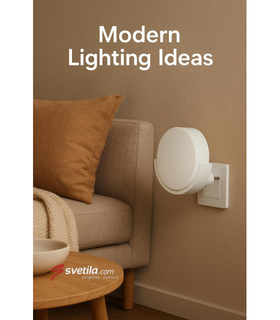 BEZA 1W C Plug-in LED Nightlight - Illumina il tuo spazio – Foto