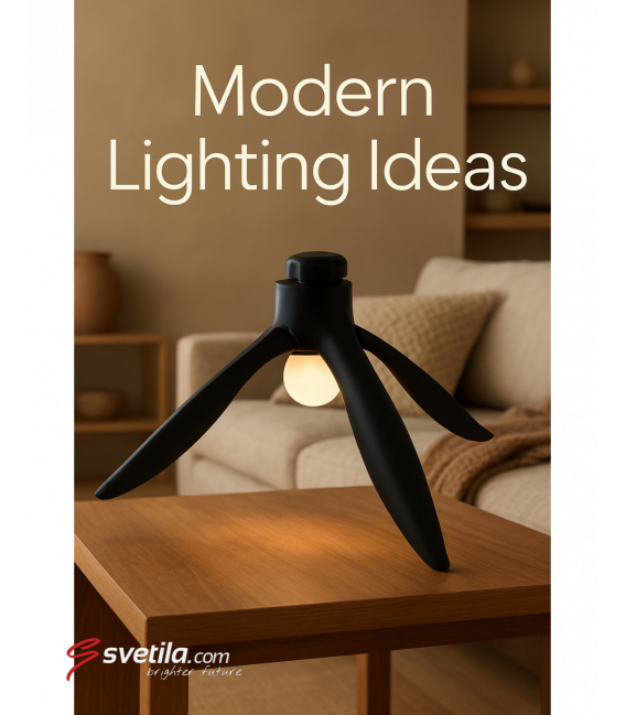 Luminaires industriels : Tripode BAZA 11 – Photo