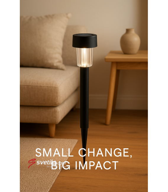 Ilumine su jardín con las luminarias solares SOPLA LED 36 – foto