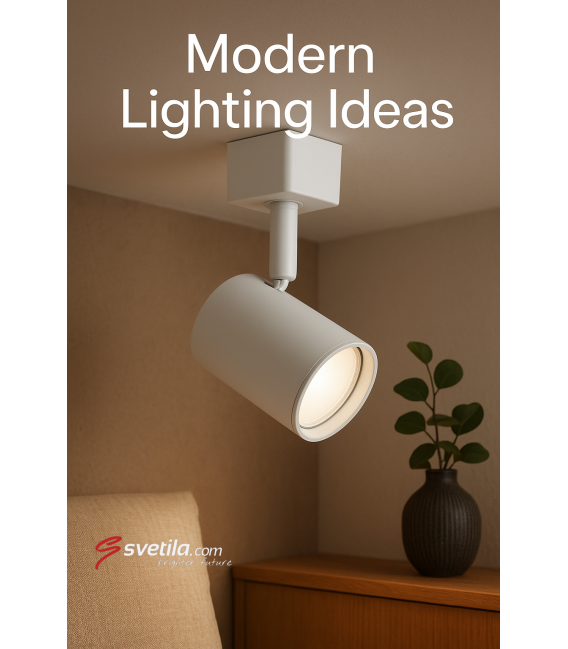 HAGA GU10 Weiß - Premium-Schienenleuchte – foto