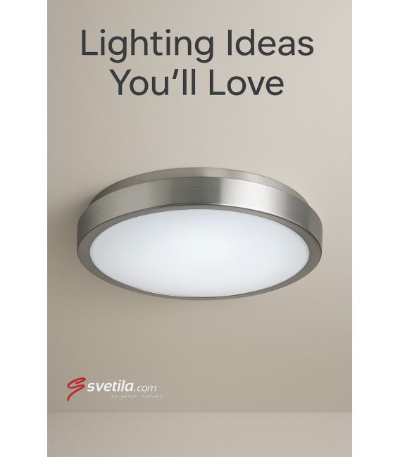 Stropna LED svetilka ALEX C 12W NW - vodoodporna IP44 – fotografija