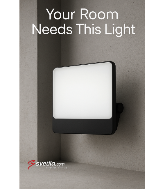 LED Floodlight BRYZA 30W Black NW – photo