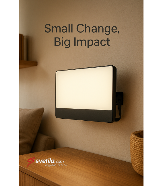 LED Floodlight BRYZA 30W Black NW – photo