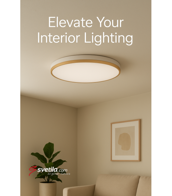 Ceiling LED Luminaire LINUS C 12W NW – photo