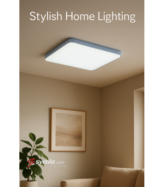Apparecchio LED da soffitto ADIS D Slim 28W NW IP44 - Resistente all'acqua – Foto