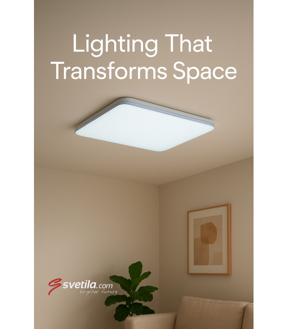 LED-Deckenleuchte ADIS D Slim 28W NW IP44 - Wasserdicht – foto