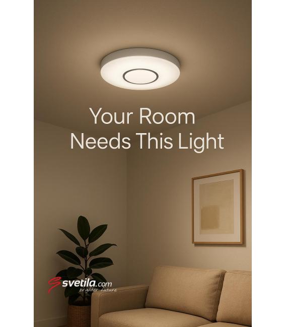 Water-Resistant Ceiling LED Luminaire - RINGE 24W NW – photo