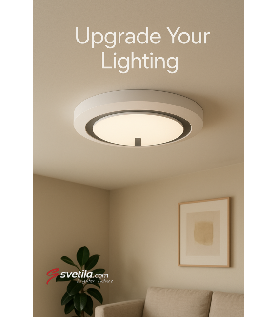 Plafonnier LED FALON C 48W NW - Lumière noire – Photo