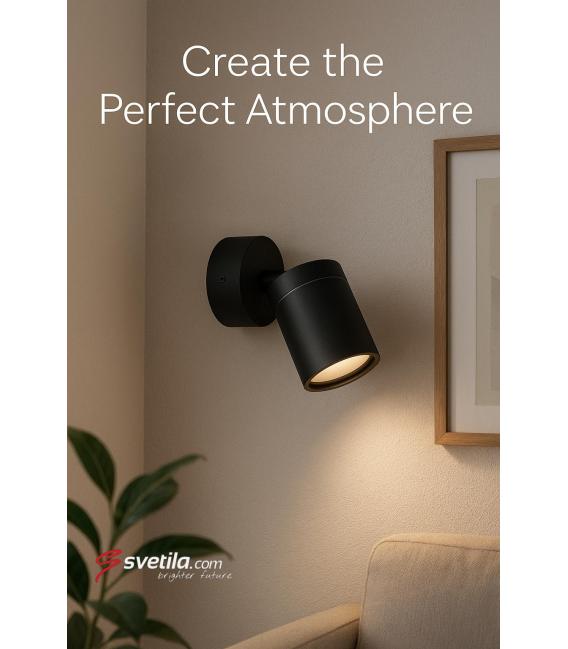 Black TENOR GU10 1C Luminaire - Solution – photo