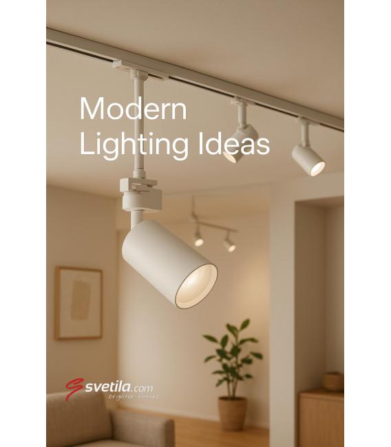 SOFIA TRA GU10 White - Premium Track Light Luminaire – Photo