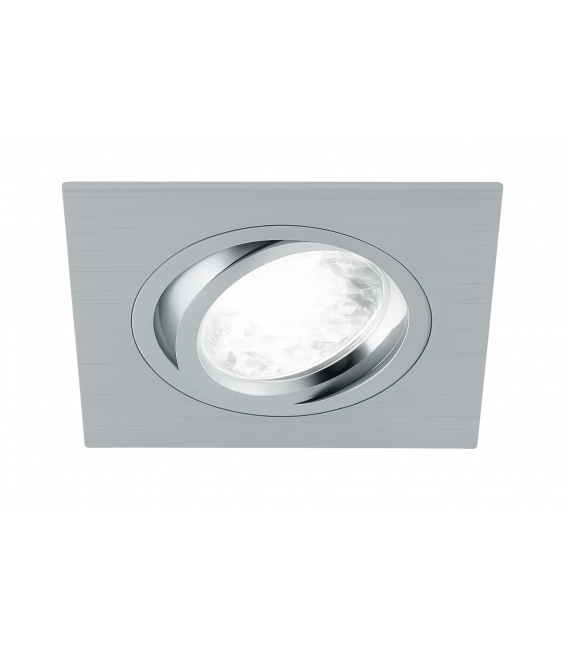 ALUM D GU10 Silver Luminaria empotrada en el techo elegante – foto