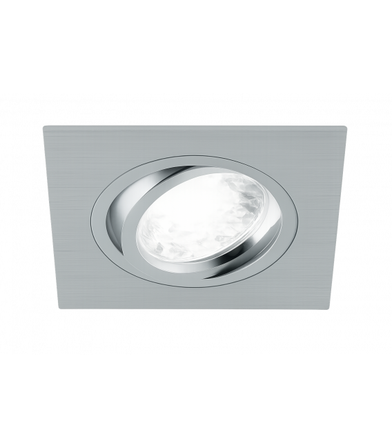 ALUM D GU10 Silver Recessed Luminaire Elegant Design – photo