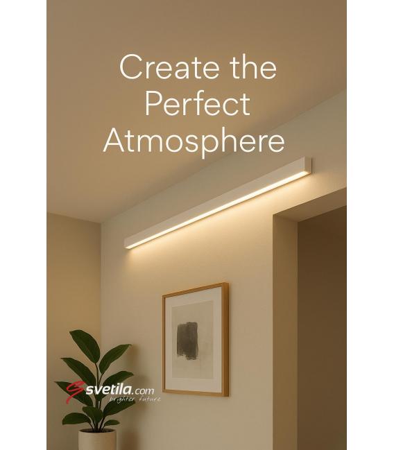 Apparecchio NW 20W LED FLATER - Singola luce di superficie. – Foto