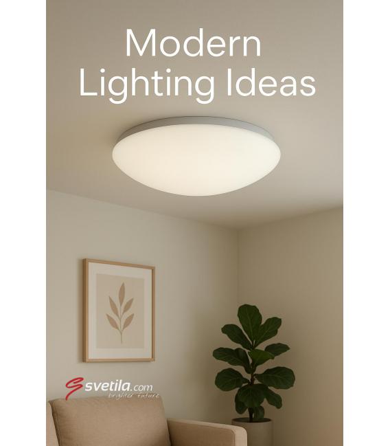 LEON C 24W NW Luminaire LED de plafond résistant à l'eau – Photo