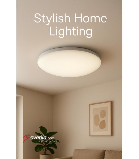 LEON C 24W NW Water-Resistant Ceiling LED Luminaire – photo