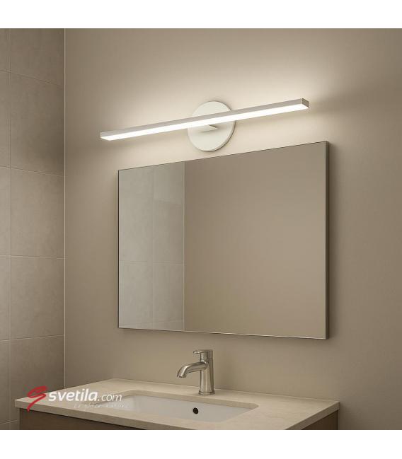 Modern Water-Resistant Wall LED Luminaire GRACJA White NW – photo