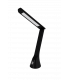 LED GIBON black, brightness & white light adjustable 13568-38807