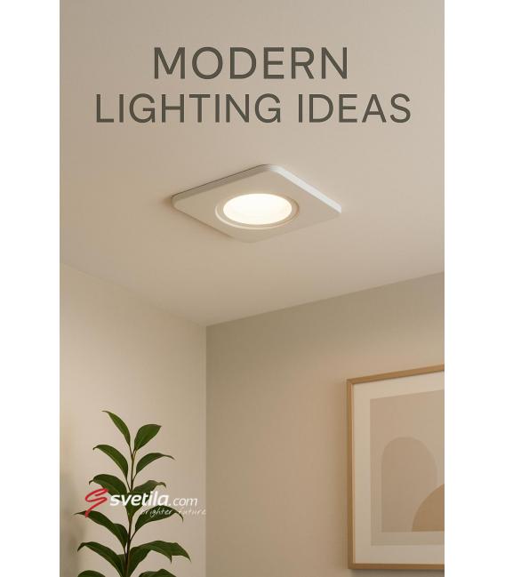 GOTI D 5W NW LED Downlight Vgradna svetilka – fotografija