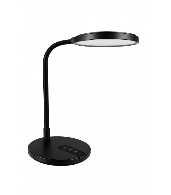 PLATON Lampe de bureau LED - Luminosité noire et lumière blanche réglables – Photo