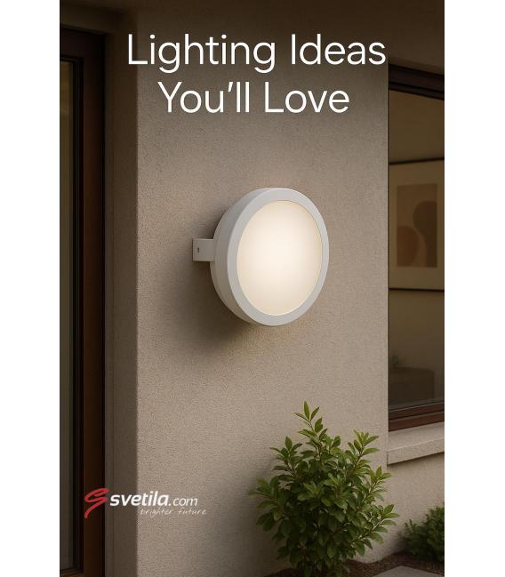 Plafonnier LED étanche - TANGO C 12W NW – Photo