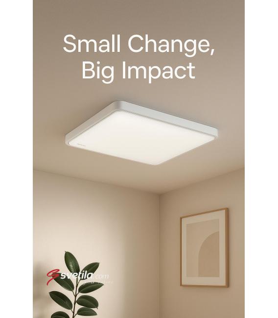 Ceiling LED Luminaire SOLA D Slim 28W NW - Water-Resistant – photo