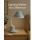 LED-Schreibtischlampe DEBRA blau Helligkeit & weißes Licht einstellbar 13563-38855