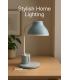 DEBRA azul luminosidad y luz blanca regulables 13563-38857