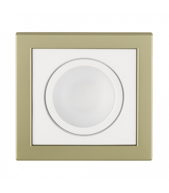 Elegante BORYS D GU10-Deckeneinbauleuchte Beige-Weiß – foto
