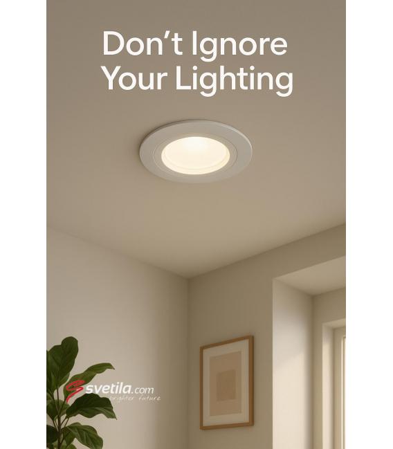 GOTI C 5W NW LED Downlight Vgradna svetilka – fotografija