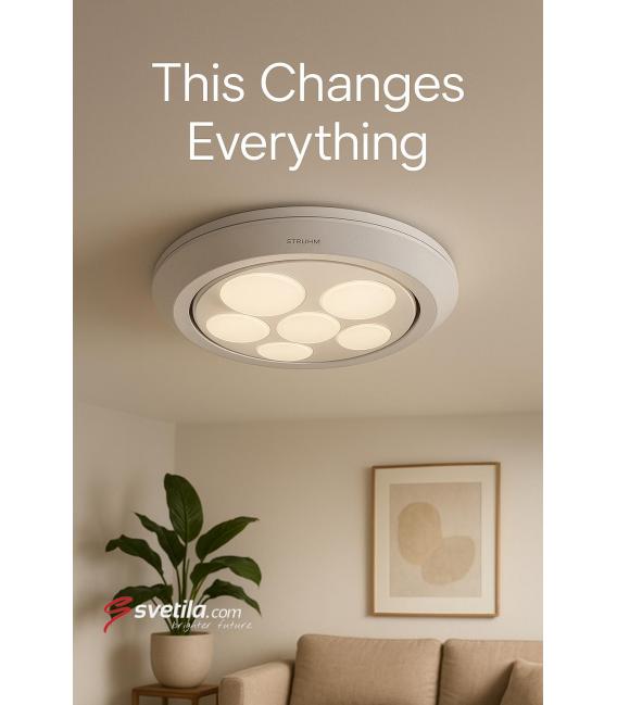 Apparecchio LED a soffitto DROPS C 24W - Apparecchi con telecomando – Foto