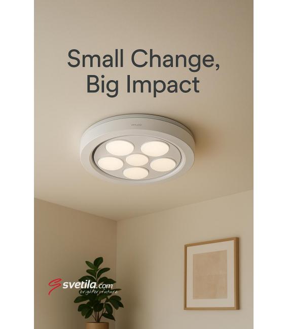 Ceiling LED Luminaire DROPS C 24W - Remote Control Luminaires – photo