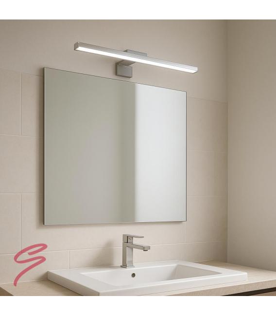 Vodoodporna LED stenska svetilka MARTA 12W Krom NW – fotografija