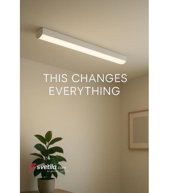 10W NW Luminaria LED FLATER - Iluminación de superficie elegante – foto
